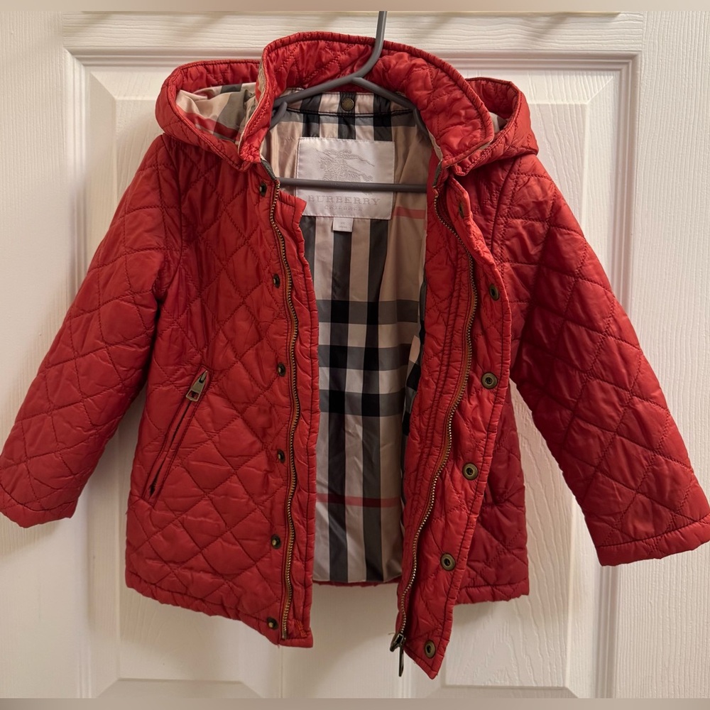 Burberry Quilted Jacket / puffer Girl